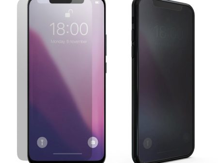 iPhone 7   8   SE (2020 2022) Privacy Full Screen Hærdet Glas Skærmbeskyttelse - Sort Kant For Discount