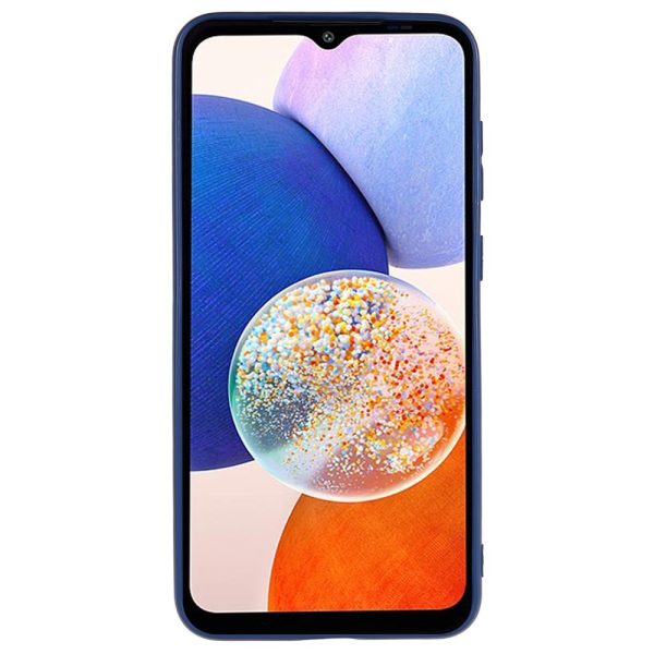 Samsung Galaxy A54 (5G) Mat Fleksibelt Plastik Cover - Blå Supply