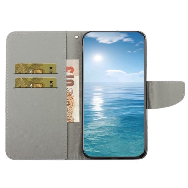 Samsung Galaxy A54 (5G) Læder Cover m. Pung - Sommerfugle For Cheap