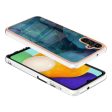 Samsung Galaxy A34 (5G) Hybrid Plastik Cover - Grøn   Blå Marmor Online now