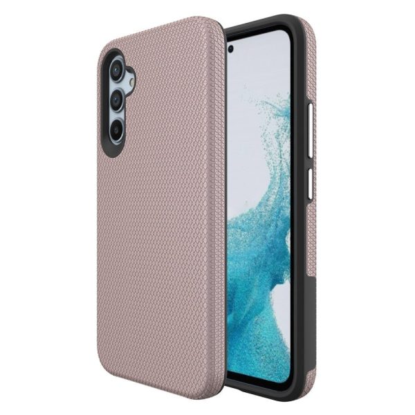 Samsung Galaxy A34 (5G) Håndværker Hybrid Cover - Rose Gold Fashion