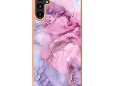 Samsung Galaxy A34 (5G) Hybrid Plastik Cover - Lyserød Marmor Online Sale