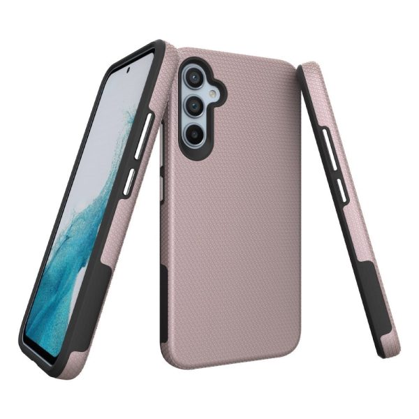 Samsung Galaxy A34 (5G) Håndværker Hybrid Cover - Rose Gold Fashion