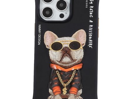 iPhone 14 Pro Hybrid Plastik Cover m. Print - Street Hund on Sale