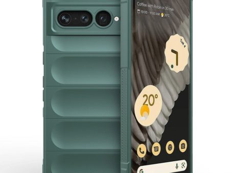 Google Pixel 7 Pro Fleksibelt Plastik Cover - Grøn Cheap