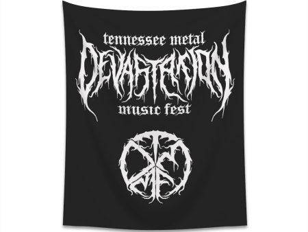 TMDMF Logo and Symbol Printed Wall Tapestry Hot on Sale