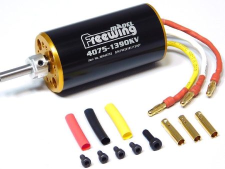 Freewing 8S 4075-1390kV Brushless Inrunner Motor Hot on Sale