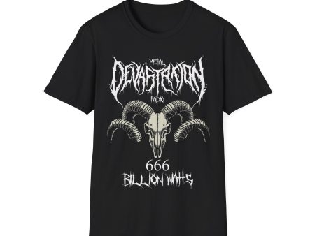 Metal Devastation Radio Unisex Softstyle T-Shirt For Discount