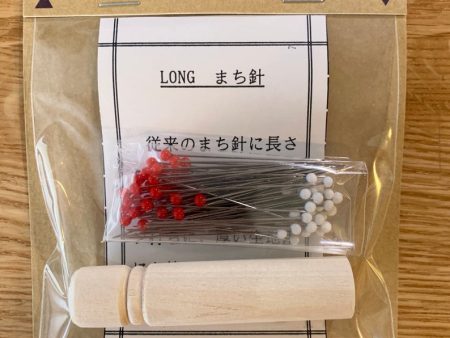 Notions - Little House Japanese Long Pins (80) with Wooden Tube For Discount