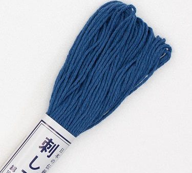 Sashiko Thread - Olympus 20m - Solid Color - # 10 Cobalt Blue Online Sale