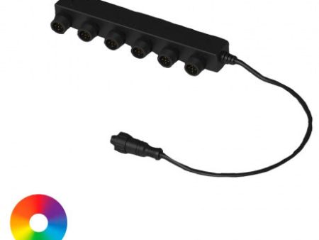 Aquascape 6-Way Color-Changing Light Splitter Discount