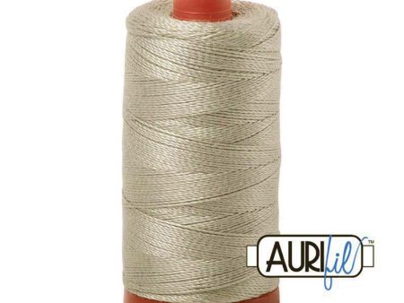 Aurifil 12wt Cotton Thread - 356 yards - Pewter 5021 For Cheap