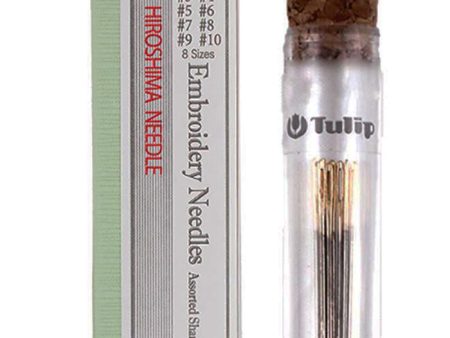 Notions - Tulip Embroidery Needle Assortment - THN-106e - 8 Sizes 3 through 10 Online Sale