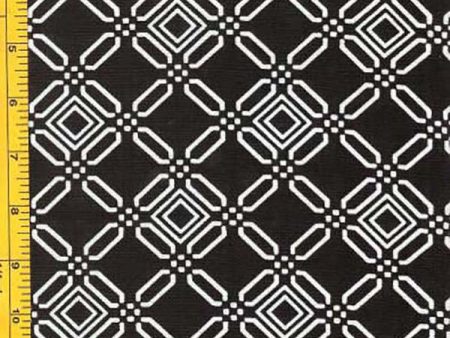 Yukata Fabric - 093 - Squares in Diamonds on Sale