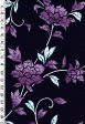 Yukata Fabric - 650 - Purple Flowers - Indigo Online