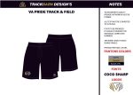 VA-Pride- Mens Knit Shorts 9  Supply