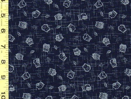 Japanese Indigo - AP1310-59 -  Small Floating Owls Supply