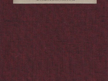 Japanese Fabric - Cotton Tsumugi Fat Quarter- # 203 Maroon For Discount