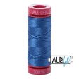 Aurifil 12wt Cotton Thread - 54 yards - 2730 Delft Blue Online now