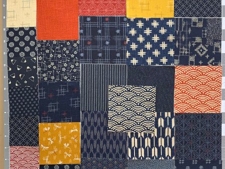 *Japanese Traditional - Japanese Cotton Boro Patch Assortment Cheap