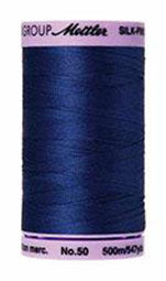 Mettler Cotton Sewing Thread - 50wt - 547 yd  500M - 1303 Royal Blue Online