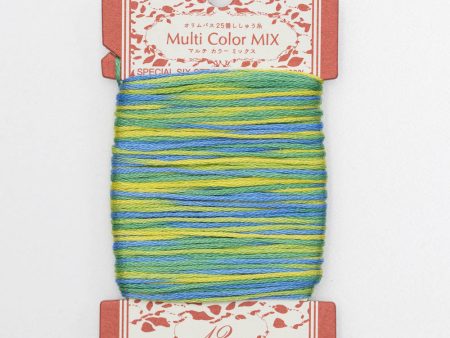 Olympus Multi-Colored Cotton Embroidery Floss - M03 For Cheap