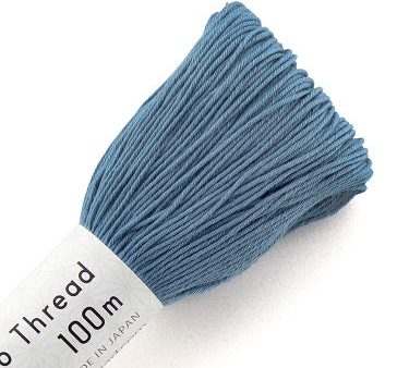 Sashiko Thread - Olympus - Large 100m Skeins - # 118 - Denim Blue Hot on Sale