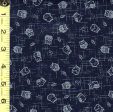 Japanese Indigo - AP1310-59 -  Small Floating Owls Supply