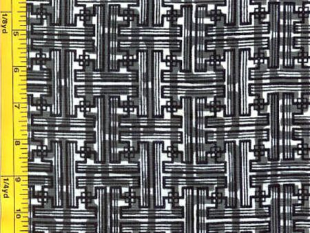 Yukata Fabric - 094 - Interlocking Mesh Supply