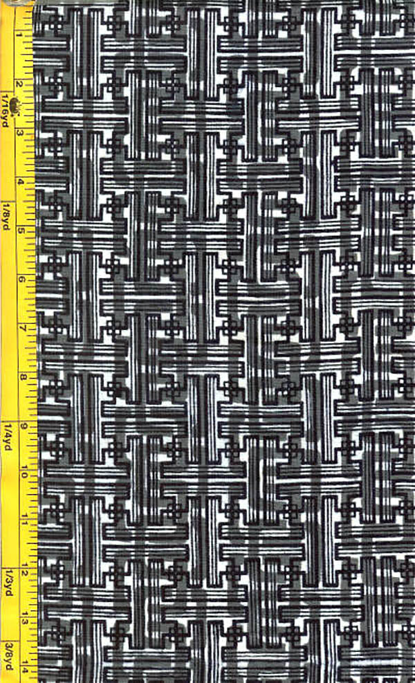 Yukata Fabric - 094 - Interlocking Mesh Supply