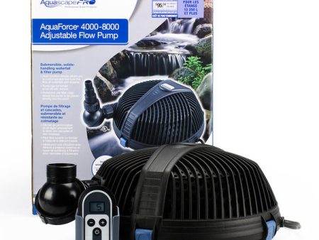 Aquascape AquaForce® G2 4000-8000 Adjustable Flow Solids Handling Pump on Sale