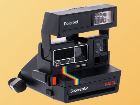 Custom Polaroid 635 CL, Polaroid rainbow, Polaroid 600 type, Vintage camera, Photographer gift, Instant camera For Discount