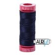 Aurifil 12wt Cotton Thread - 54 yards - 2785 Very Dark Navy Online Sale