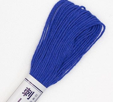 Sashiko Thread - Olympus 20m - Solid Color - # 23 Ultra Marine Blue Online