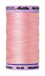 Mettler Cotton Sewing Thread - 50wt - 547 yd  500M - 1063 Tea Rose Online Hot Sale