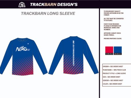 NRG-Track-Club Youth Long Sleeve For Sale