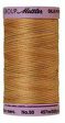 Mettler Cotton Sewing Thread - 50wt - 547 yd  500M - Variegated - 9855 Bleached Straw Online now