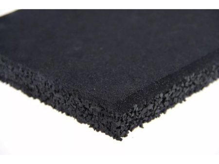 6 x Commercial Rubber Gym Flooring Black - 15mm Gym Mats (1m x 1m) | 6M2 | IN STOCK Discount