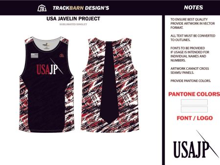 USA JAV PROJECT Elite Racer Tank Fashion