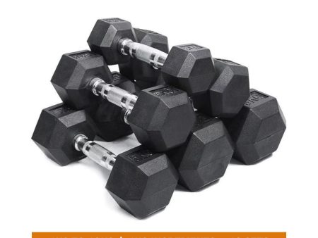 VULCAN Commercial Hex Dumbbells (1kg to 10kg | 1kg Increments | 10 Sets) | IN STOCK Online