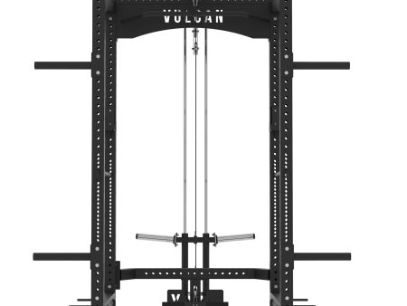 VULCAN Commercial Power Rack & Lat-Pulldown   Low Row Attachment | IN STOCK Supply