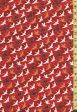 Asian - Wind Song - Small Cranes in Flight - 6026602 - Red on Sale