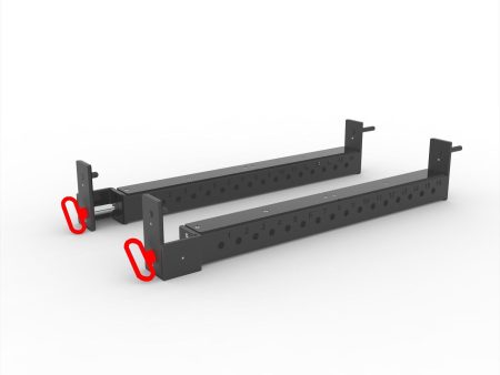 VULCAN Flip Down Safeties for Commercial Power Rack | IN STOCK Cheap