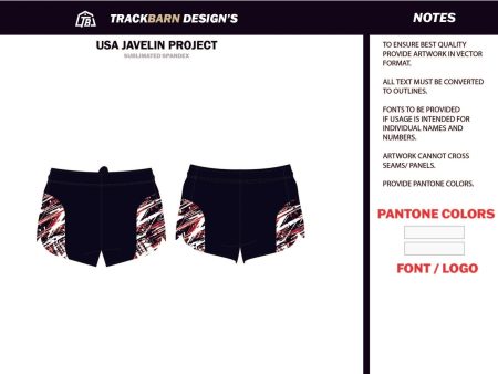 USA JAV PROJECT Split Shorts Discount